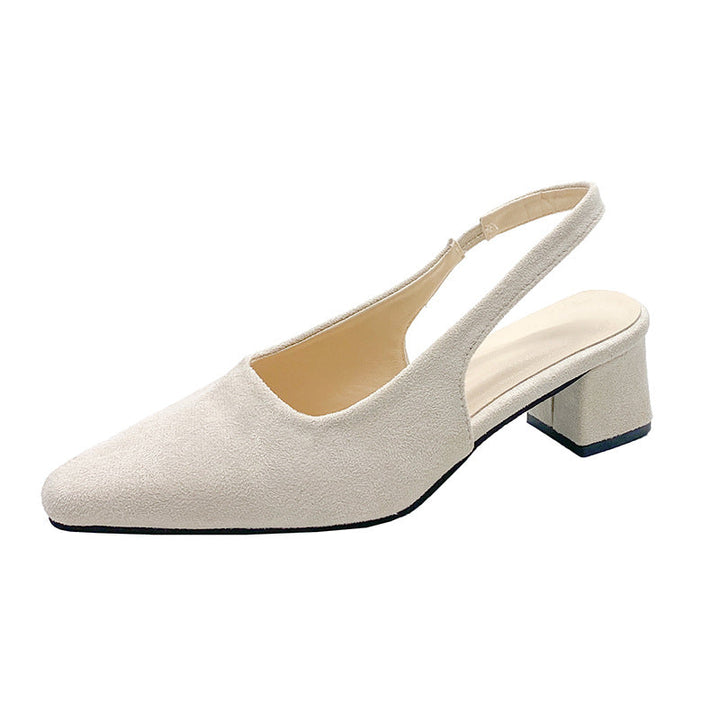 Damer Eleganta Slingback Blockklack Mules Mirla-Eva Jonsson