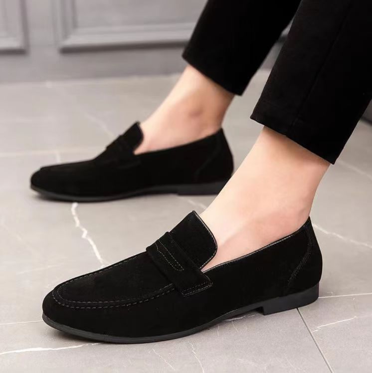 Damer Eleganta Slip-ons i Mocka Mirla-Eva Jonsson