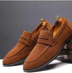Damer Eleganta Slip-ons i Mocka Mirla-Eva Jonsson