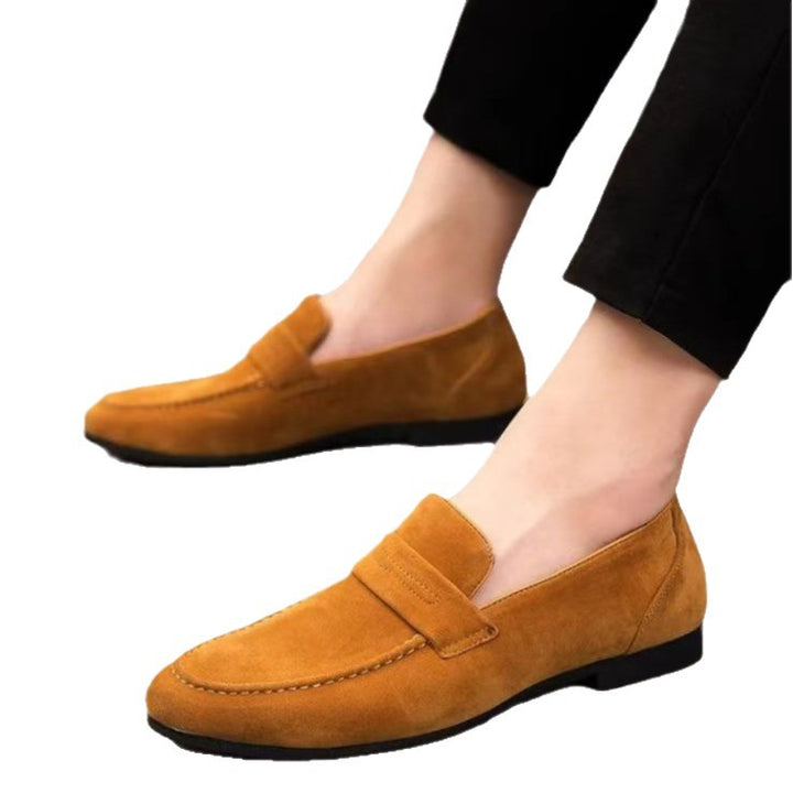 Damer Eleganta Slip-ons i Mocka Mirla-Eva Jonsson