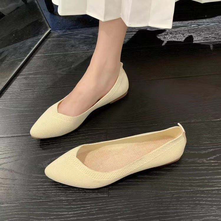Damer Eleganta och Andningsbara Ballerinas med Flexibelt Fotbett Mirla-Eva Jonsson