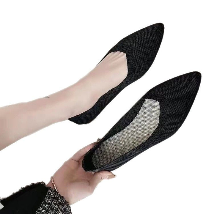 Damer Eleganta och Andningsbara Ballerinas med Flexibelt Fotbett Mirla-Eva Jonsson