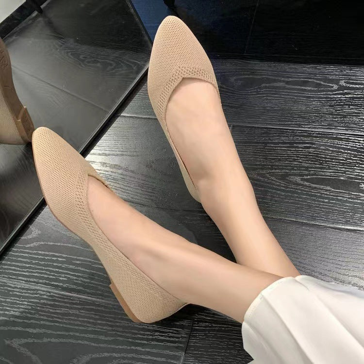 Damer Eleganta och Andningsbara Ballerinas med Flexibelt Fotbett Mirla-Eva Jonsson