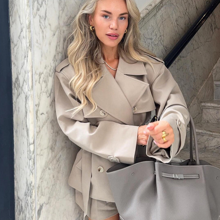 Damer Eleganta och luftiga Högmidjade Shorts Mirla-Eva Jonsson