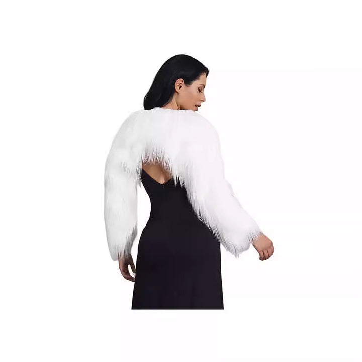 Damer Extravagant Konstpälsbolero med elegant skärning Mirla-Eva Jonsson