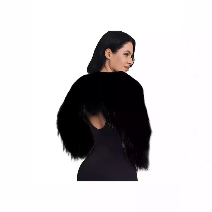 Damer Extravagant Konstpälsbolero med elegant skärning Mirla-Eva Jonsson
