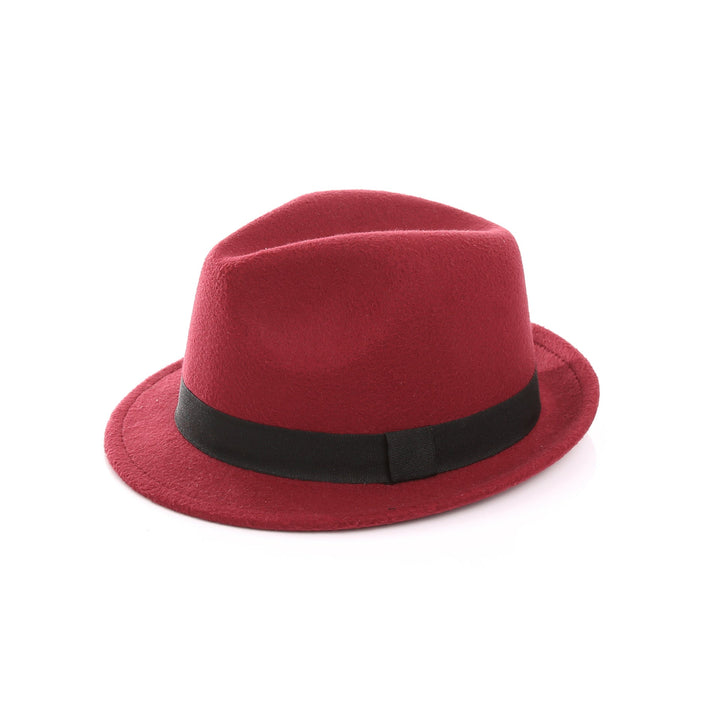 Damer Fedora-hatt av högkvalitativ ullblandning med stiligt band Mirla-Eva Jonsson