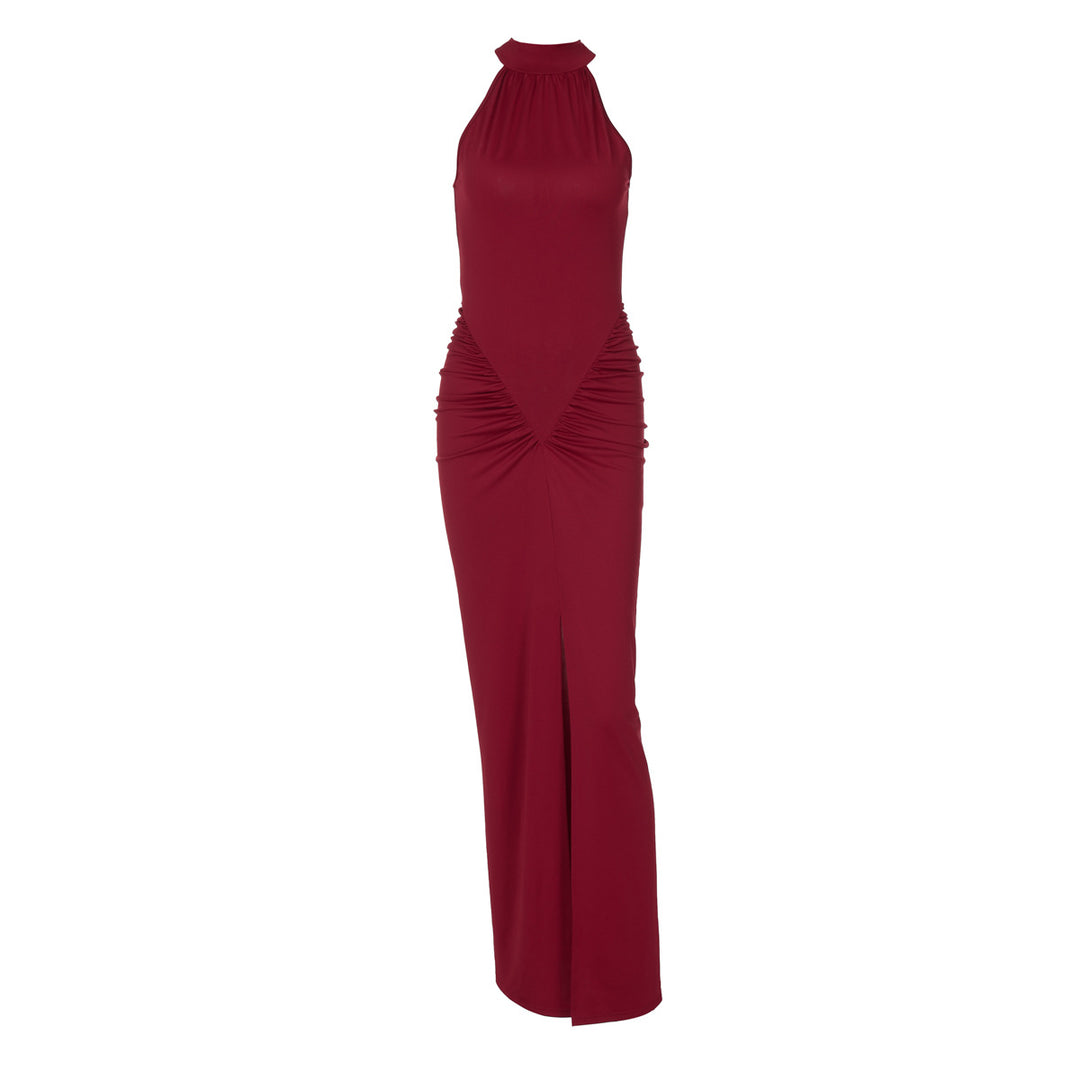 Damer Figurformande Maxiklänning med elegant drapering Mirla-Eva Jonsson