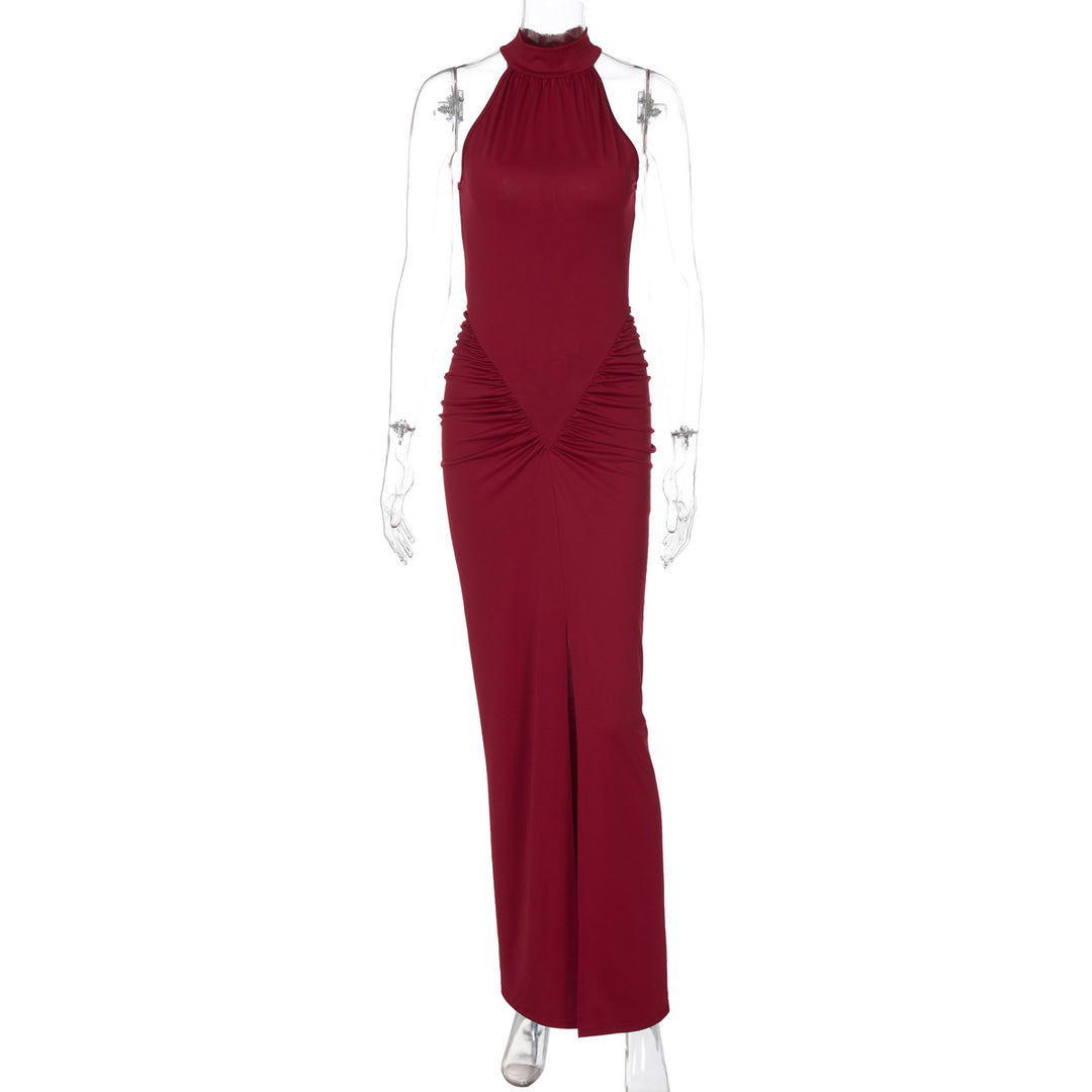 Damer Figurformande Maxiklänning med elegant drapering Mirla-Eva Jonsson