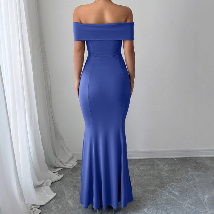 Damer Figursydd Off-Shoulder Maxikjol Mirla-Eva Jonsson