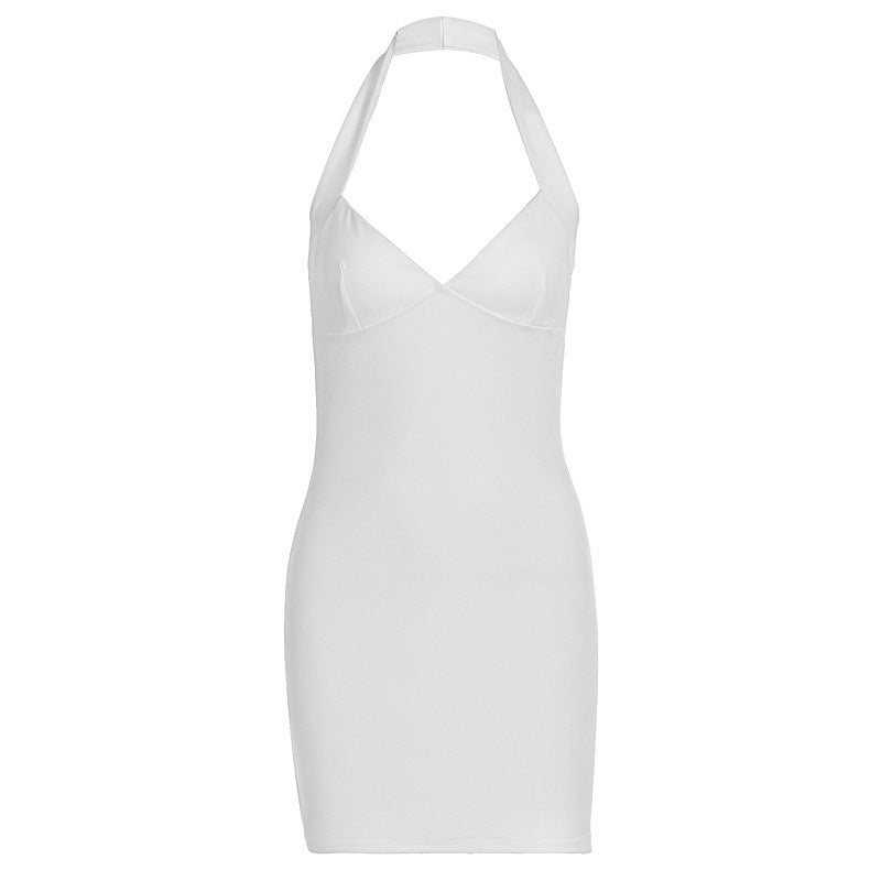Damer Figurtävlingklänning med Halterneck och figurnära design Mirla-Eva Jonsson
