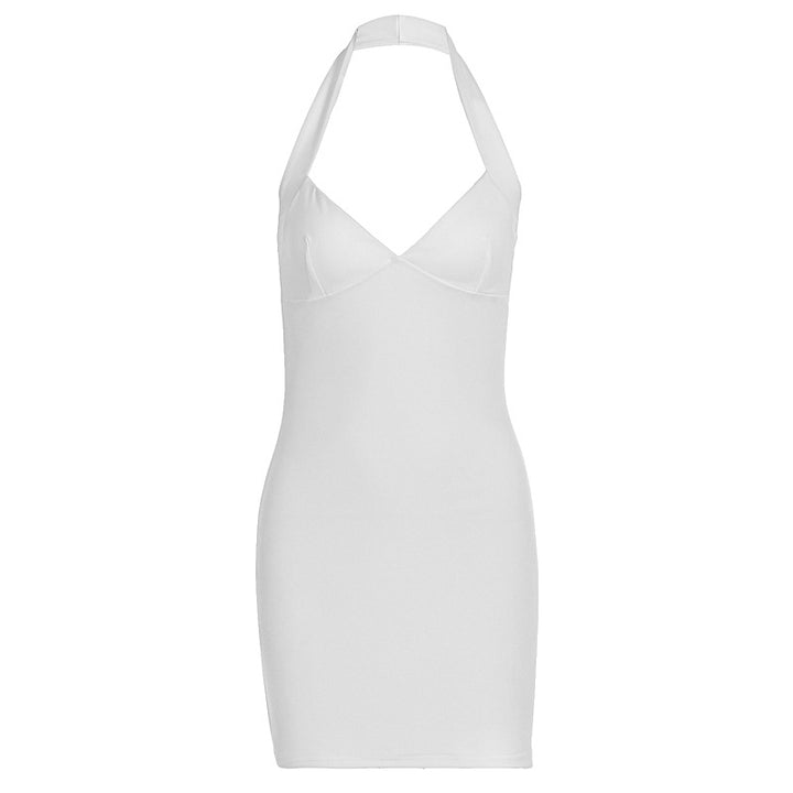 Damer Figurtävlingklänning med Halterneck och figurnära design Mirla-Eva Jonsson
