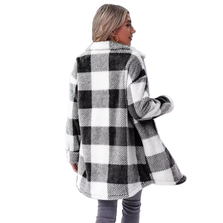 Damer Flanell-Vinterjacka Mirla-Eva Jonsson