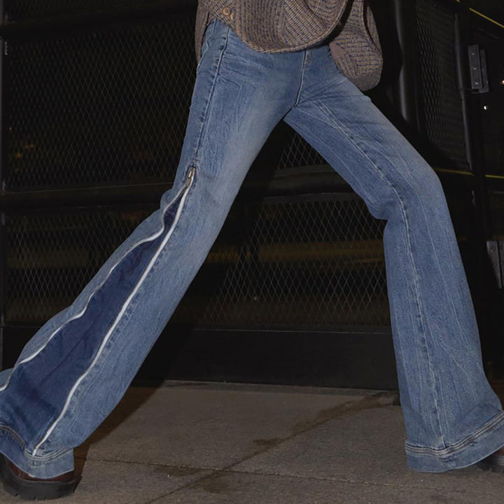 Damer Flared Jeans Mirla-Eva Jonsson