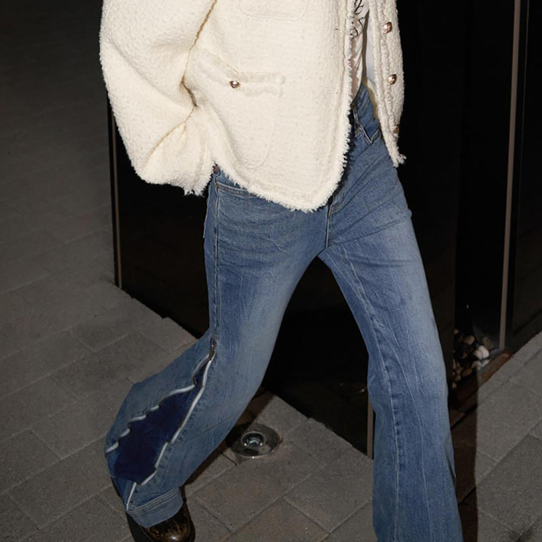 Damer Flared Jeans Mirla-Eva Jonsson