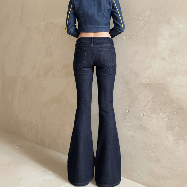 Damer Flared Jeans i elegant vintage-stil Mirla-Eva Jonsson