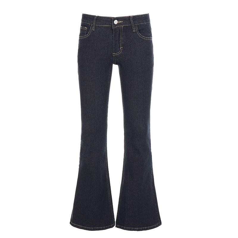 Damer Flared Jeans i elegant vintage-stil Mirla-Eva Jonsson