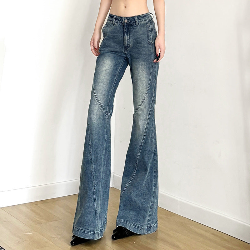 Damer Flared Jeans i individuell vintage-look med skandinaviskt flair Mirla-Eva Jonsson