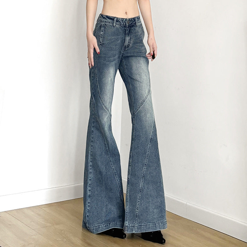 Damer Flared Jeans i individuell vintage-look med skandinaviskt flair Mirla-Eva Jonsson