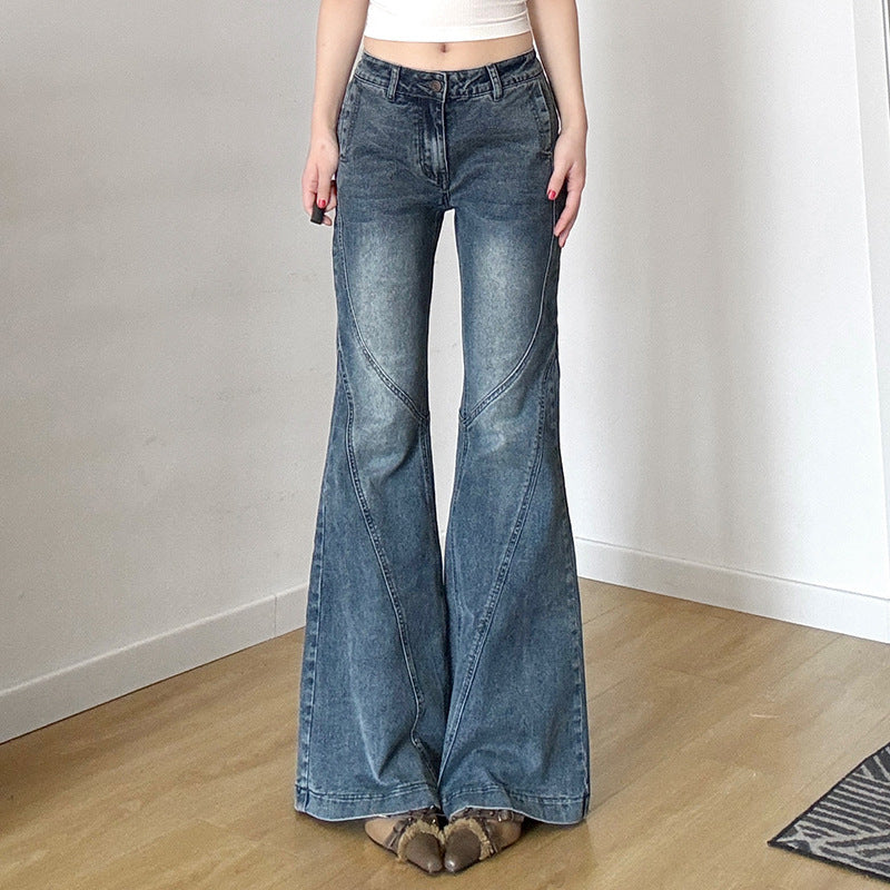 Damer Flared Jeans i individuell vintage-look med skandinaviskt flair Mirla-Eva Jonsson