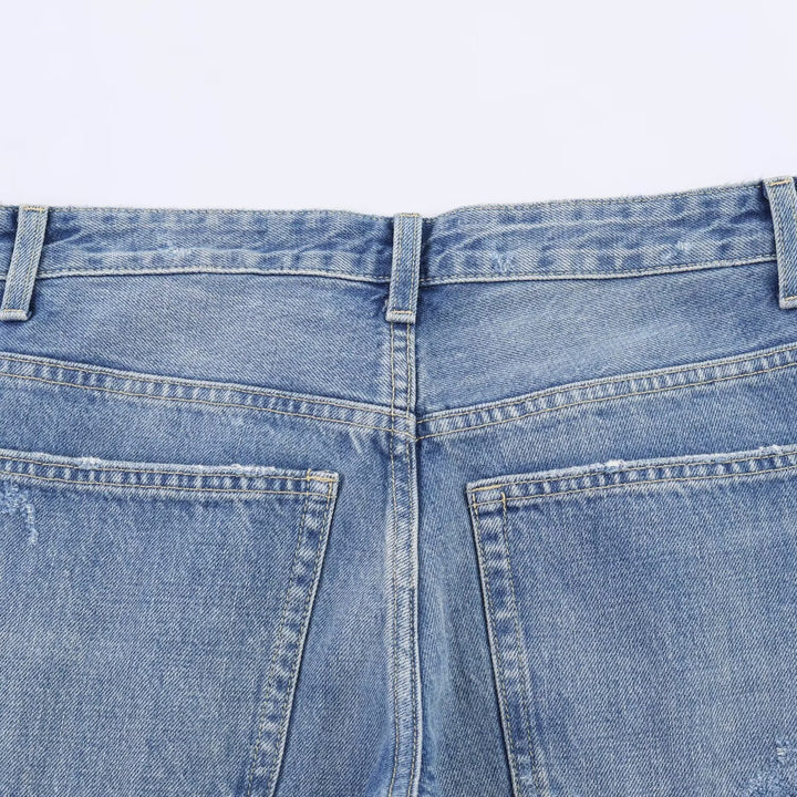 Damer Flared Jeans med förstörelse-effekter och fransavslutningar Mirla-Eva Jonsson