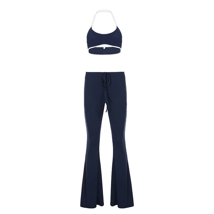 Damer Flared Pants och Bralette Set Mirla-Eva Jonsson