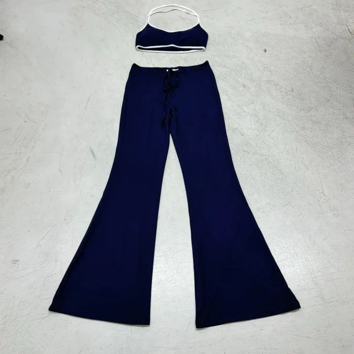 Damer Flared Pants och Bralette Set Mirla-Eva Jonsson