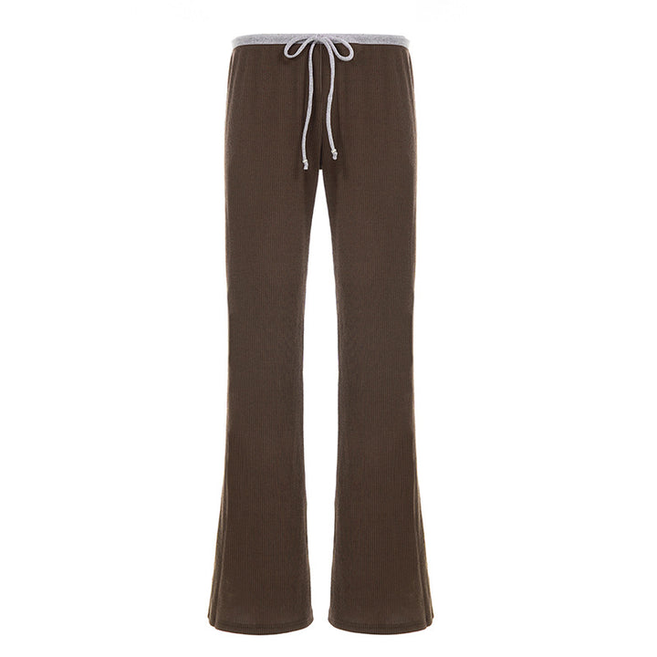 Damer Flared Sweatpants med elastisk midja och bekvämt design Mirla-Eva Jonsson