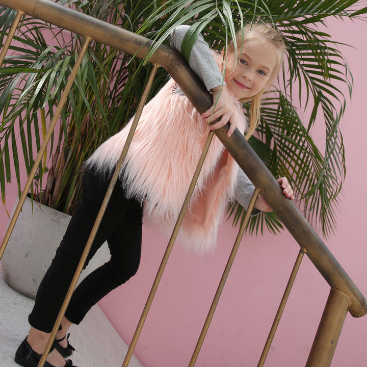 Damer Flauscher Väst Mirla-Eva Jonsson
