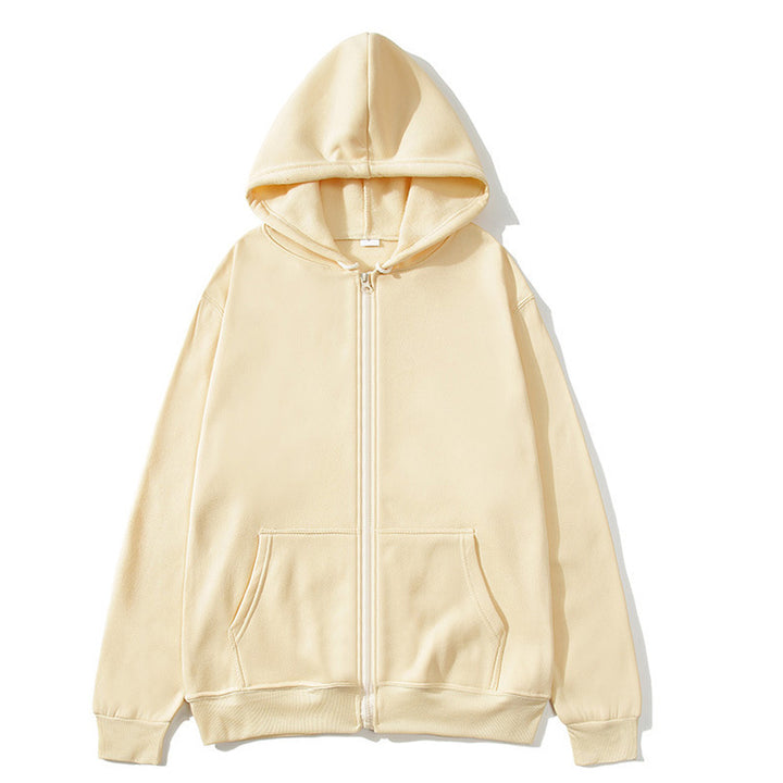 Damer Fleece Hoodiejacka med genomgående dragkedja och praktiska fickor Eva Jonsson-Eva Jonsson