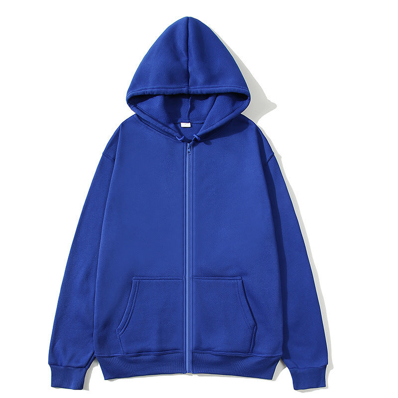 Damer Fleece Hoodiejacka med genomgående dragkedja och praktiska fickor Eva Jonsson-Eva Jonsson