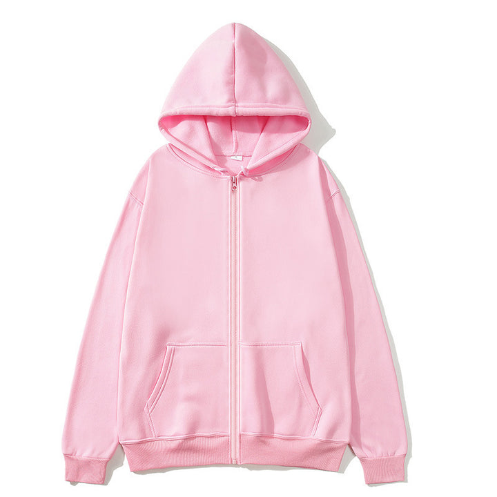 Damer Fleece Hoodiejacka med genomgående dragkedja och praktiska fickor Eva Jonsson-Eva Jonsson