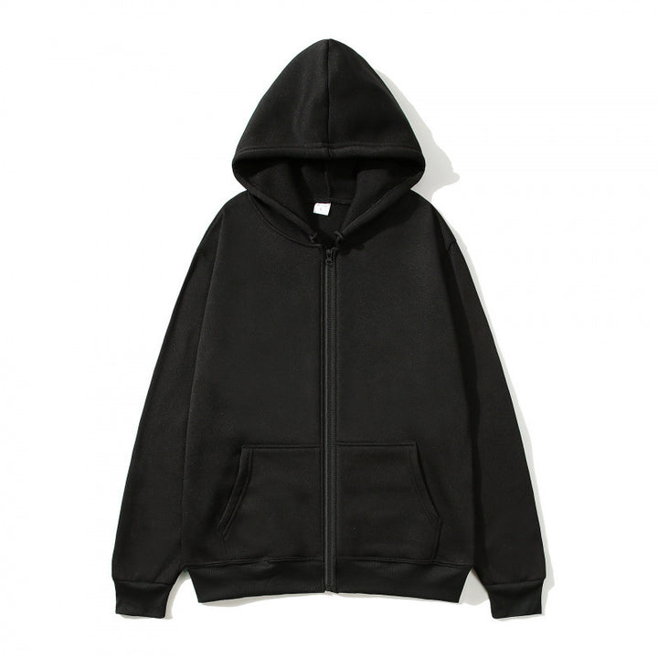 Damer Fleece Hoodiejacka med genomgående dragkedja och praktiska fickor Eva Jonsson-Eva Jonsson
