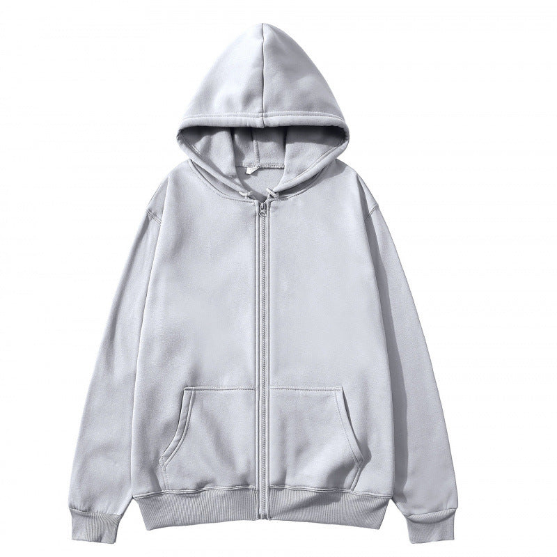Damer Fleece Hoodiejacka med genomgående dragkedja och praktiska fickor Eva Jonsson-Eva Jonsson