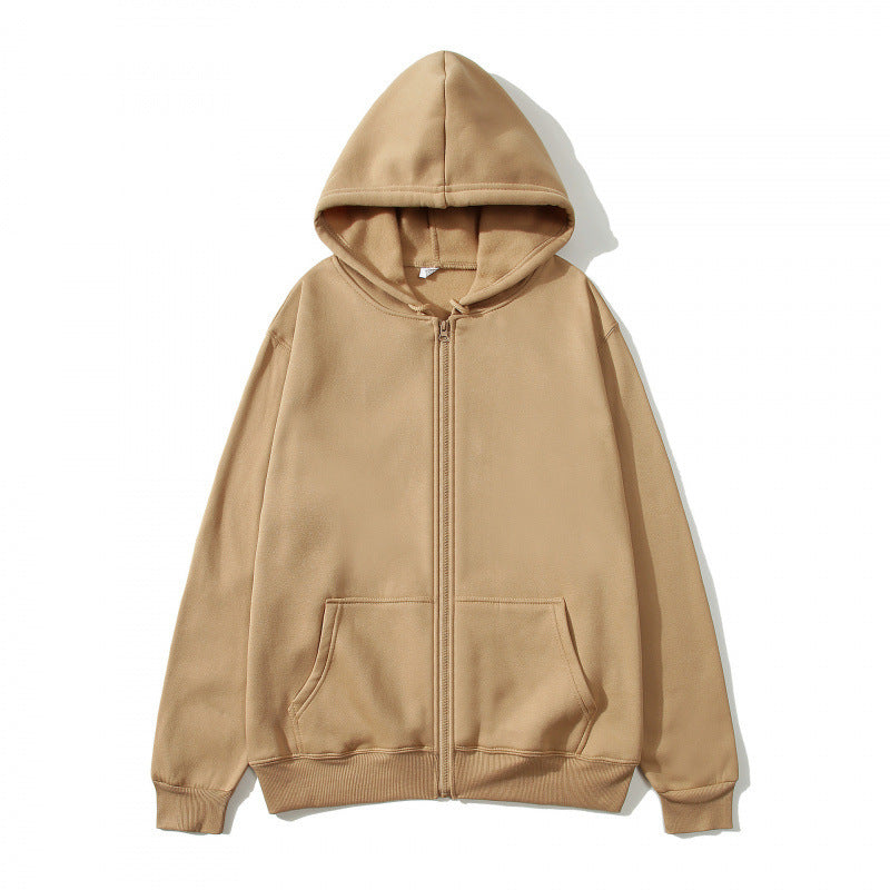 Damer Fleece Hoodiejacka med genomgående dragkedja och praktiska fickor Eva Jonsson-Eva Jonsson