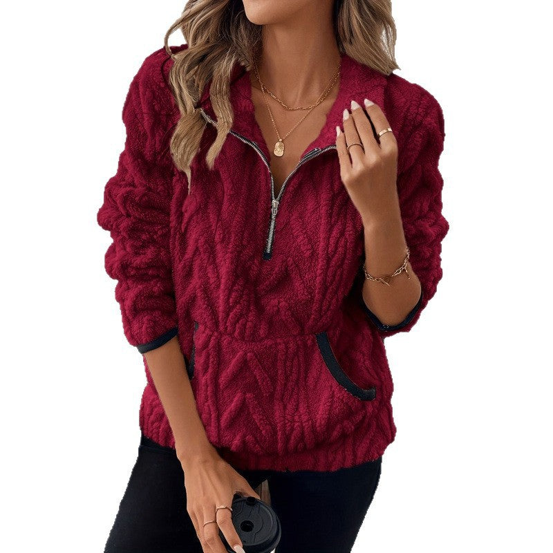 Damer Fleece Pullover Eva Jonsson-Eva Jonsson