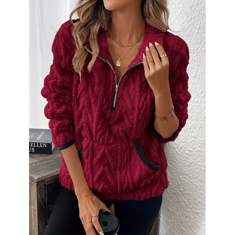 Damer Fleece Pullover Eva Jonsson-Eva Jonsson
