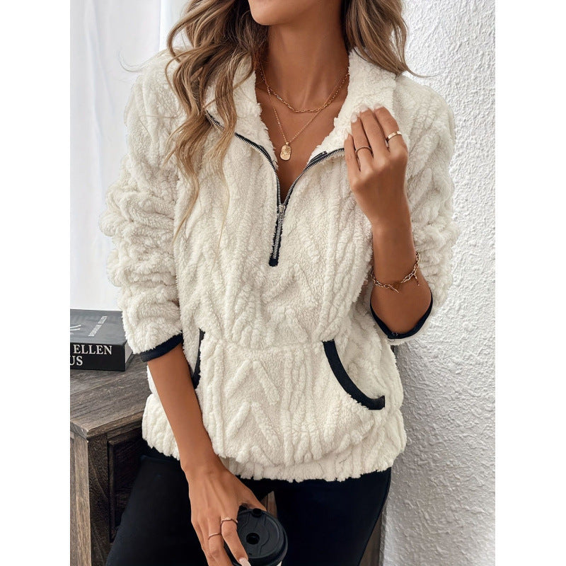 Damer Fleece Pullover Eva Jonsson-Eva Jonsson