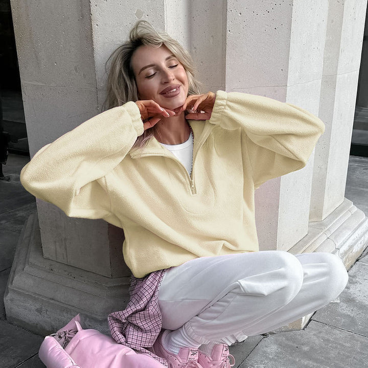Damer Fleece Tröja Eva Jonsson-Eva Jonsson