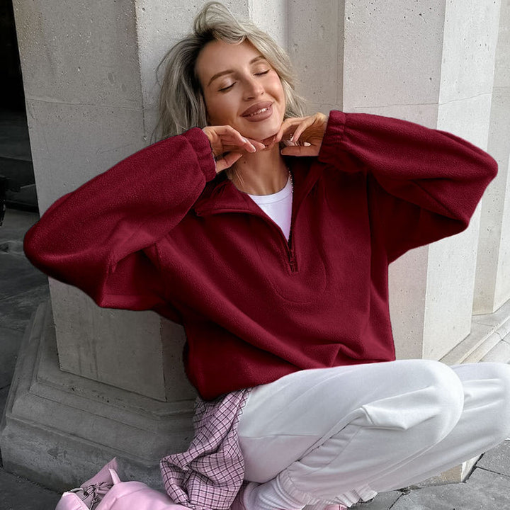 Damer Fleece Tröja Eva Jonsson-Eva Jonsson