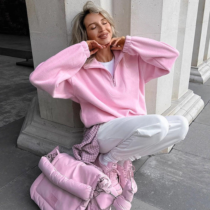 Damer Fleece Tröja Eva Jonsson-Eva Jonsson