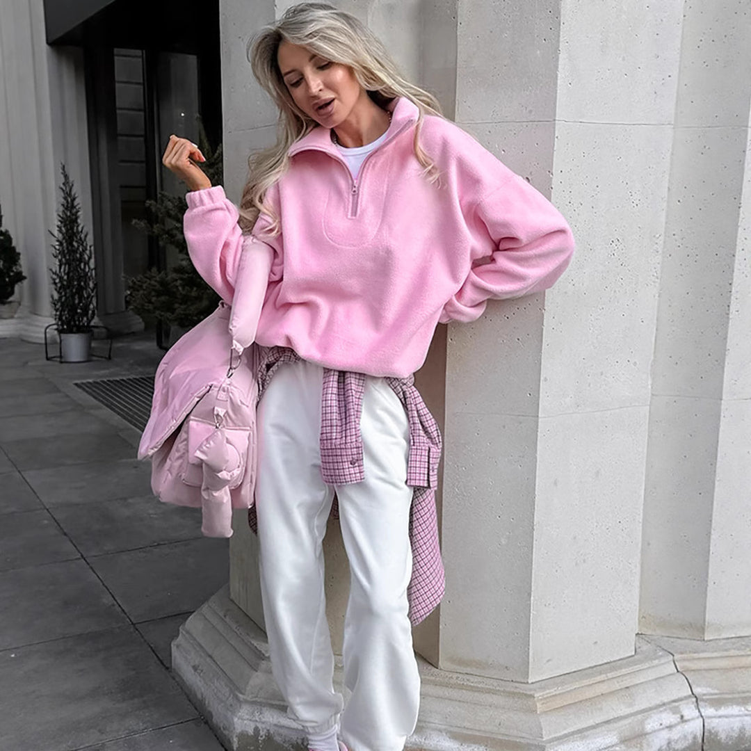 Damer Fleece Tröja Eva Jonsson-Eva Jonsson