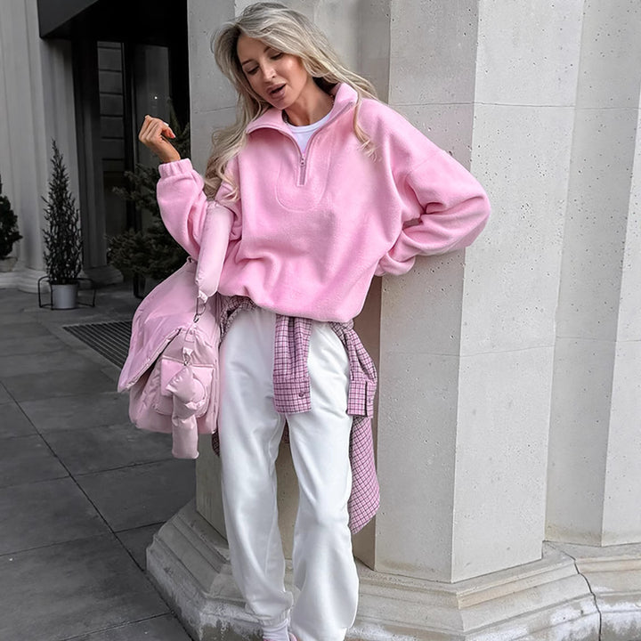 Damer Fleece Tröja Eva Jonsson-Eva Jonsson
