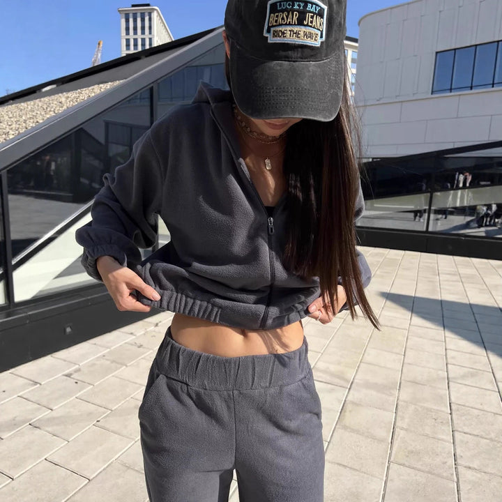 Damer Fleece-träningsdräkt Mirla-Eva Jonsson