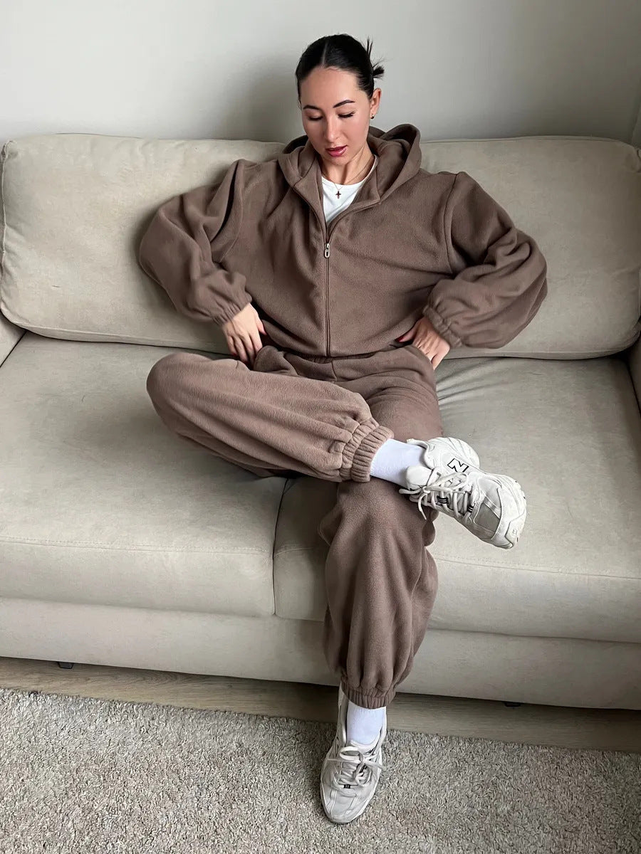 Damer Fleece-träningsdräkt Mirla-Eva Jonsson