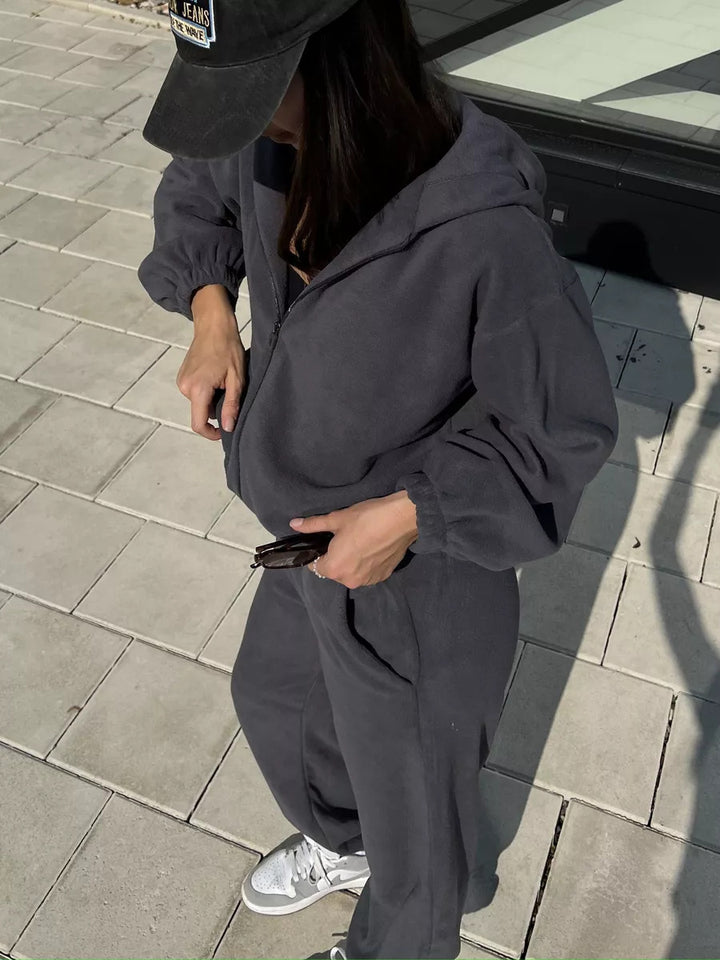 Damer Fleece-träningsdräkt Mirla-Eva Jonsson