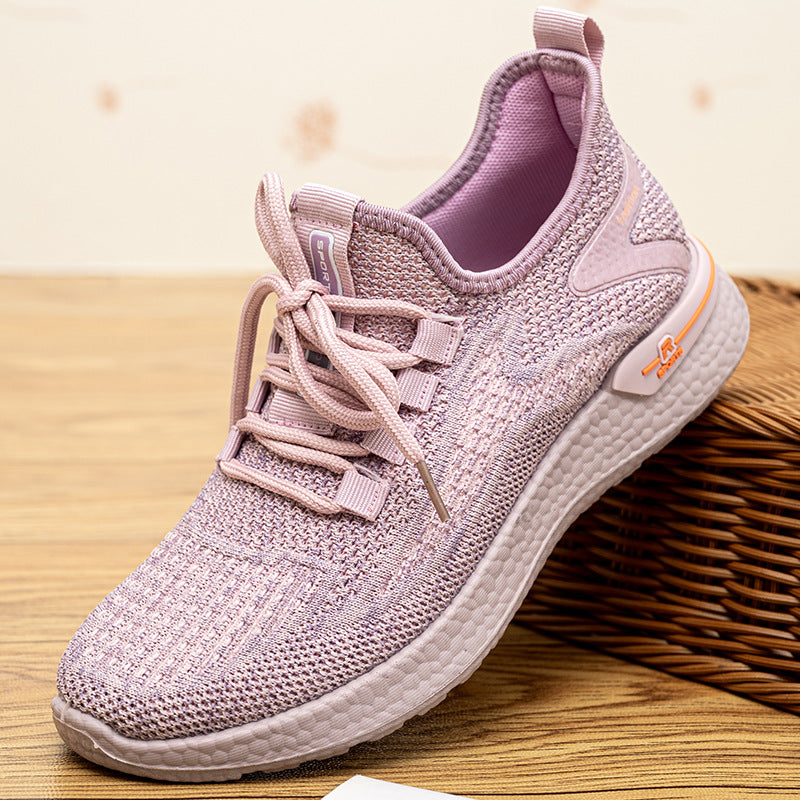 Damer Flexibel Stickade Sneakers Mirla-Eva Jonsson