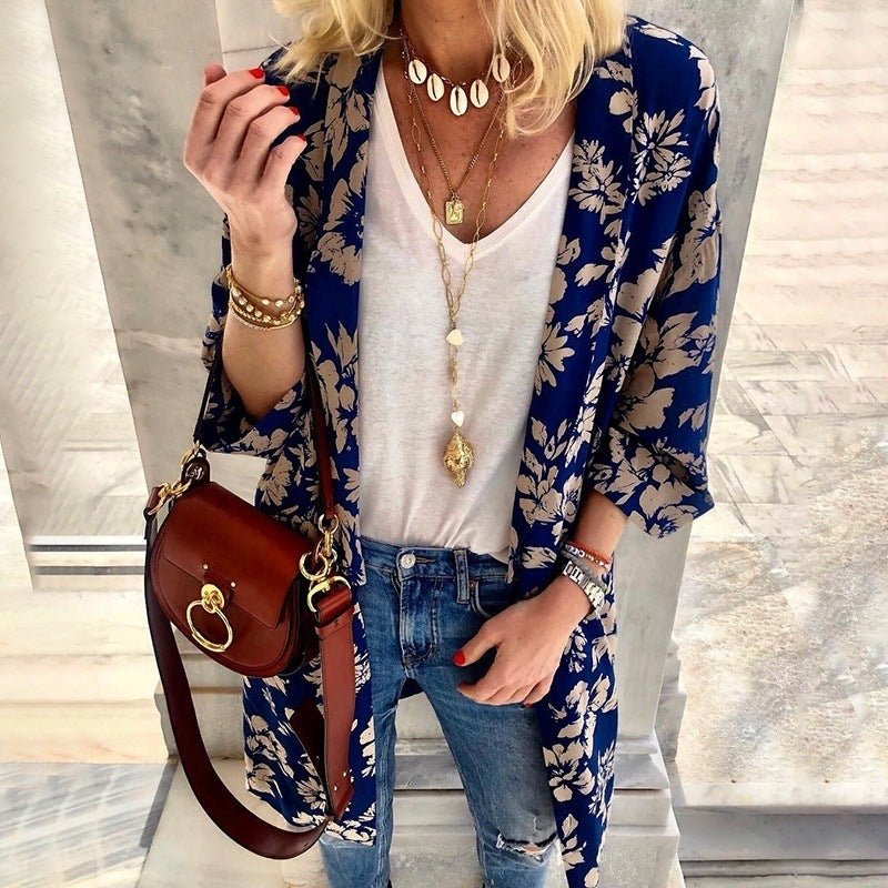 Damer Floral Kimono Mirla-Eva Jonsson