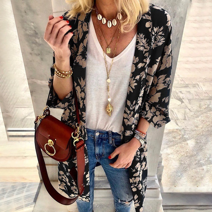 Damer Floral Kimono Mirla-Eva Jonsson