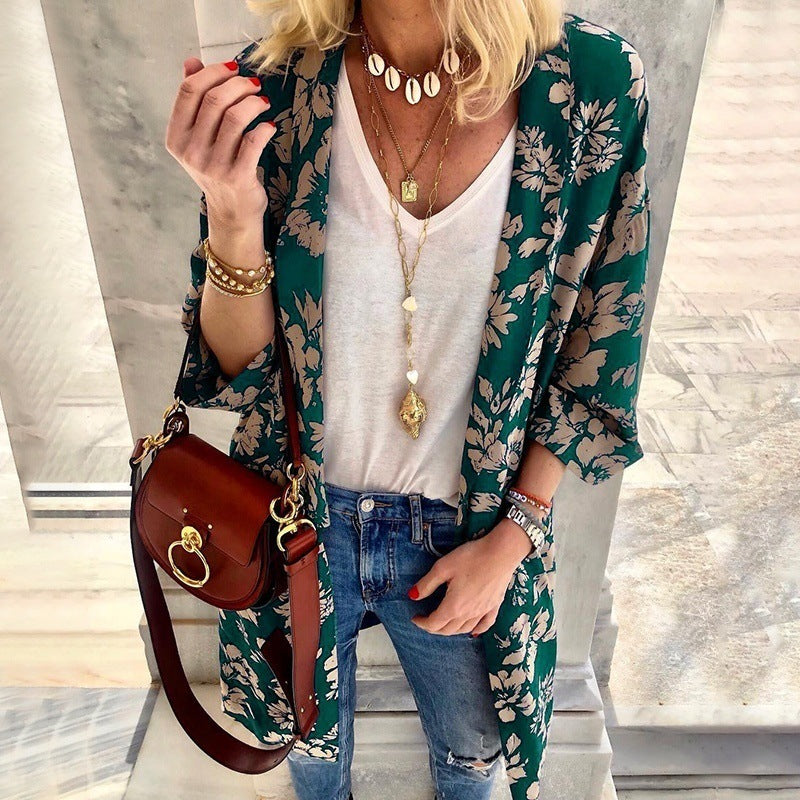 Damer Floral Kimono Mirla-Eva Jonsson